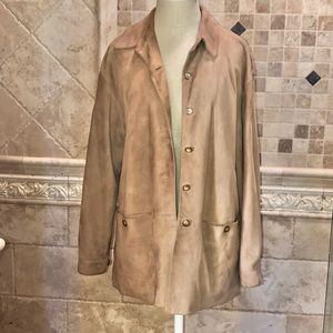 Peletería Solsona Tan Suede Coat